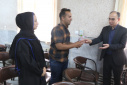 بازدید معاون بهداشت دانشگاه علوم پزشکی اراک ، معاون فنی مرکز بهداشت استان مرکزی و رئیس مرکز بهداشت شهرستان اراک از مرکز مشاوره هنگام ازدواج مرکز بهداشت شهرستان اراک