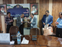 برگزاری مراسم تکریم و معارفه معاون مرکز بهداشت شهرستان اراک