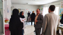 بازدید حسینی  رئیس مرکز بهداشت به همراه رییس امور عمومی و کارشناس کارپردازی