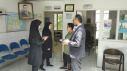 بازدید میدانی رئیس اداره امور عمومی، از حوزه بهداشت شهرستان اراک