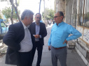 بازدید میدانی معاون توسعه مدیریت و منابع دانشگاه علوم پزشکی اراک از ملک های واگذار شده ، توسط خیرین نیک اندیش