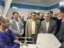 آئین بهره‌برداری از بیمارستان حضرت ولیعصر (عج) با حضور وزیر بهداشت