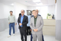 بازدید معاون بهداشت و معاونین دانشگاه علوم پزشکی اراک از مرکز و پایگاه سلامت شماره یک در فضای جدید افتتاح شده