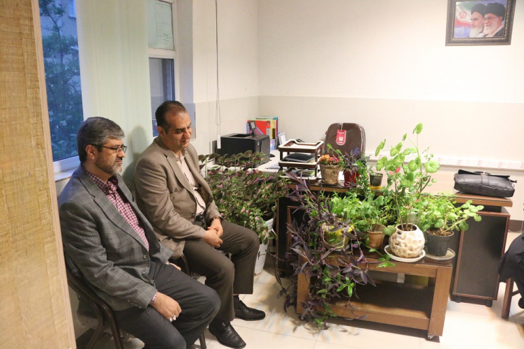 باز دید شبانه از آموزشگاه بهورزی شهرستان اراک