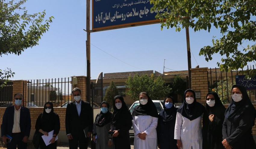 پایش وزارتی عملکرد و برنامه های مرکز خدمات جامع سلامت امان آباد