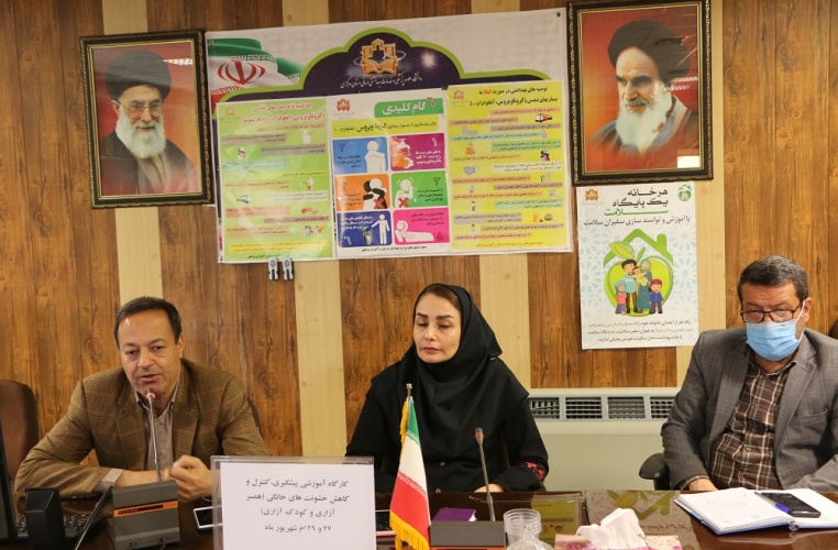 کارگاه آموزشی پیشگیری ، کنترل و کاهش خشونت های خانگی