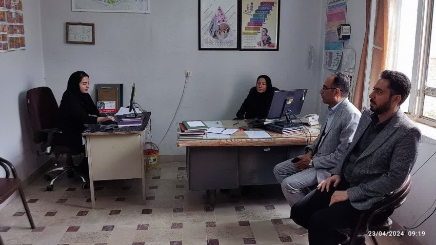 بازدید رییس اداره امور عمومی و مسئول حراست از مراکز