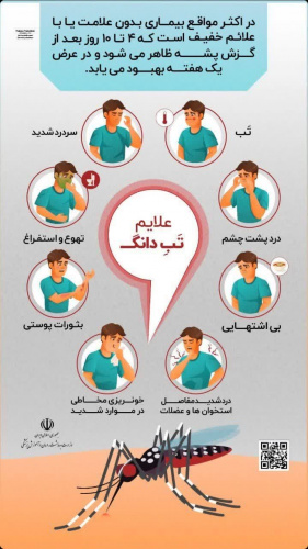 علائم تب دانگ کدامند؟