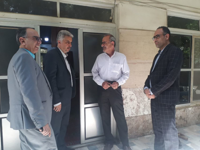 بازدید میدانی معاون توسعه مدیریت و منابع دانشگاه علوم پزشکی اراک از ملک های واگذار شده ، توسط خیرین نیک اندیش