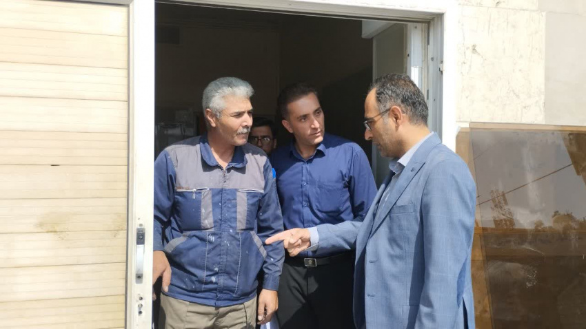 نقل مکان پایگاه سلامت امید به مکان جدید