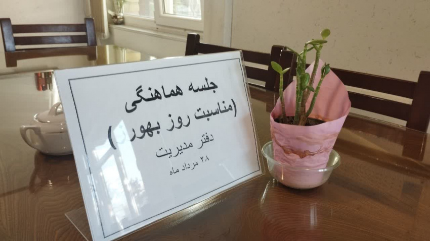 نشست هماهنگی (مناسبت روز بهورز )