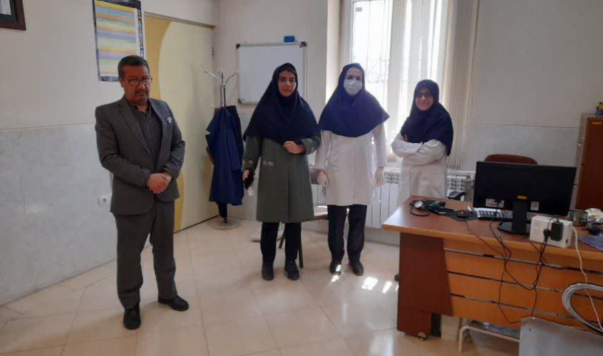 بازدید کارشناس مسئول واحد امور اجتماعی از مرکز خدمات جامع سلامت کارچان