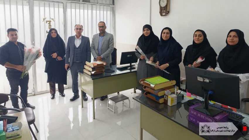 تقدیر از همکاران حوزه سلامت و بهداشت به مناسبت روز جهانی بهداشت