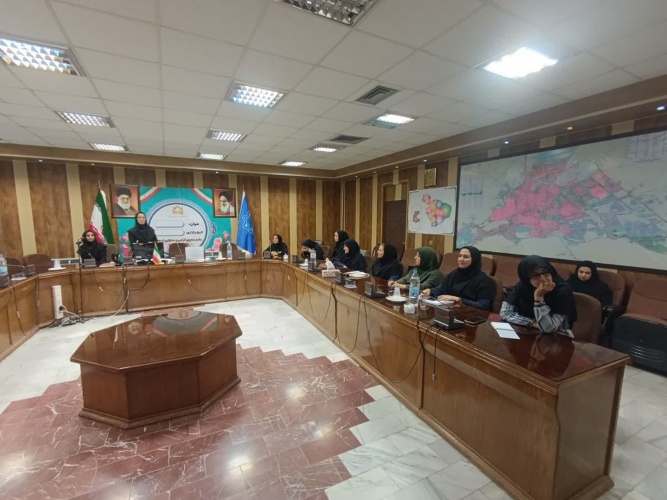 کلاس آموزشی به مناسبت هفته ملی جمعیت