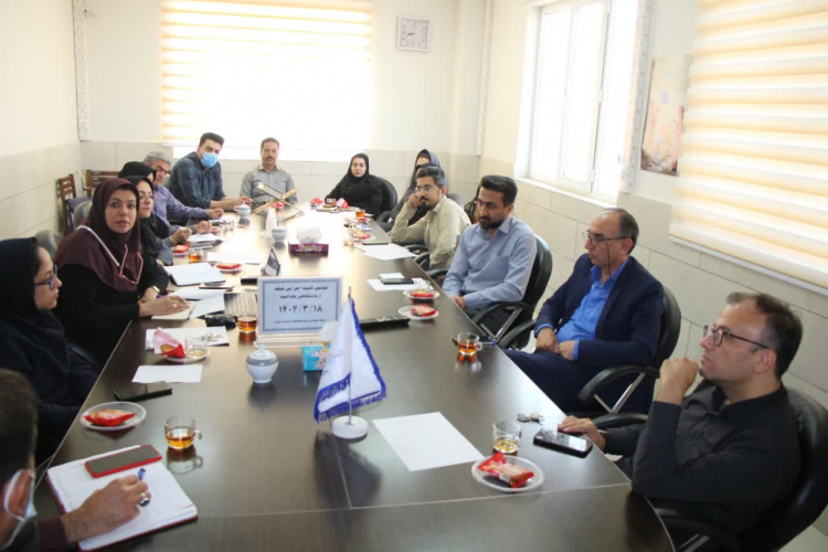 سومین کمیته اجرایی شبکه آزمایشگاهی بهداشت استان