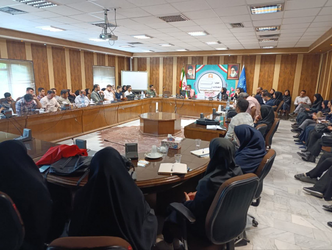 جلسه آموزشی برنامه جامع ارگونومی و پیشگیری از فشار خون