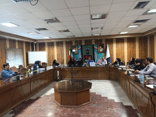 نشست بررسی فرم های آماری مراکز خدمات جامع سلامت شهری و روستایی