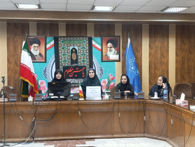 جلسه داخلی واحد بهداشت حرفه ای مرکز بهداشت شهرستان اراک