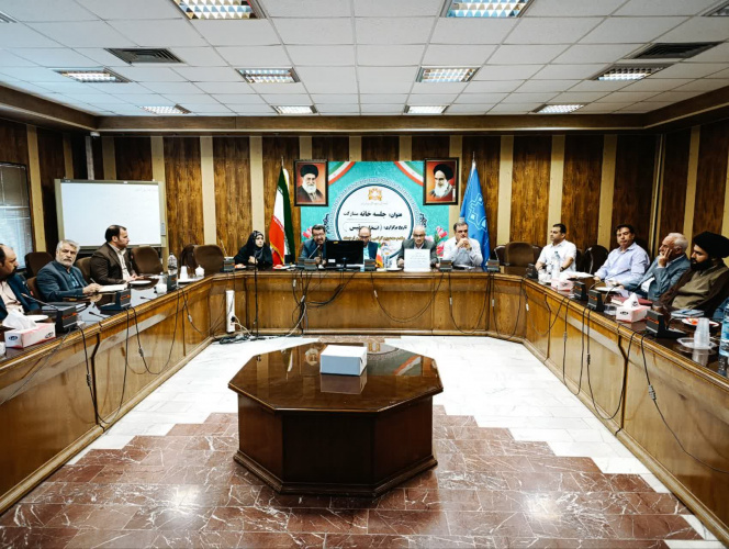 برگزاری نشست خانه مشارکت (شورای مشارکت مردم در سلامت) شهرستان اراک