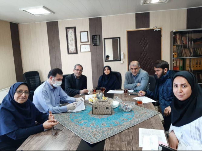 جلسه هماهنگی و سازماندهی دانشجویان داوطلب و جهادی در راستای پیشگیری از شیوع ویروس کووید۱۹