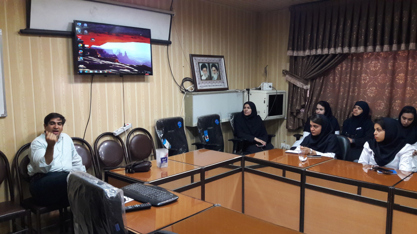 برگزاری کنفراس علمی با عنوان مهارتهای ارتباطی برای پرستاران بیمارستان امیرکبیر