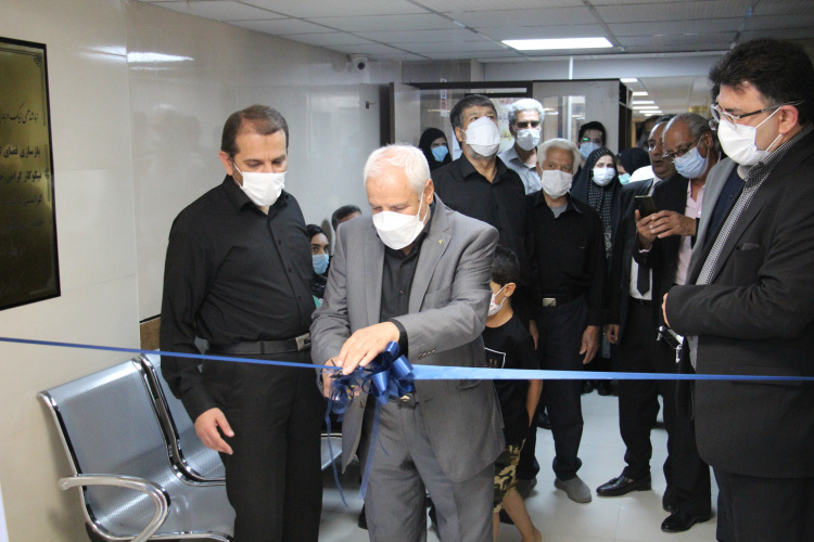 افتتاح کلینیک تخصصی بهینه سازی شده توسط خیر حوزه سلامت استان مرکزی