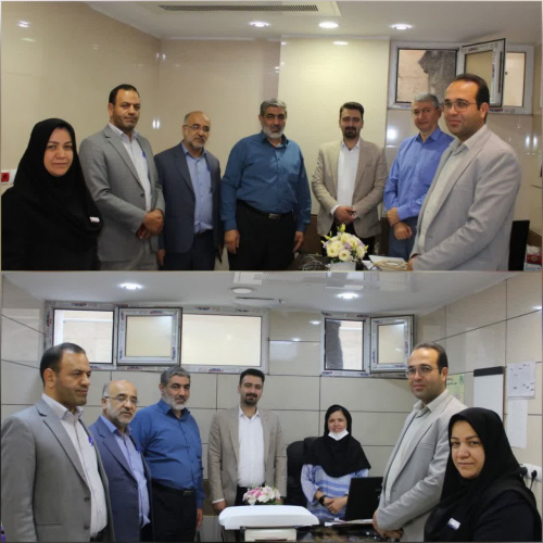 تقدیر از پزشکان مرکز آموزشی درمانی امیرکبیر توسط تیم مدیریتی