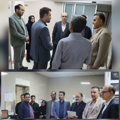 بازدید رییس دانشگاه علوم پزشکی اراک از بیمارستان امیرکبیر در تاریخ چهارشنبه پنجم فروردین ماه ۱۴۰۵