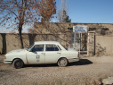 عکس قدیمی از ورودی خانه بهداشت راوه