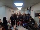 افتتاح اتاق عمل بیمارستان فرهنگ خسروانی فراهان