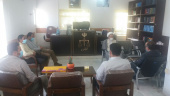 دیدار مدیر و پرسنل شبکه بهداشت فراهان با رییس محترم دادگستری فراهان