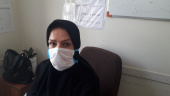 پیوستن پرسنل شبکه بهداشت و درمان شهرستان فراهان به پویش من ماسک میزنم.