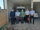 مورخ ۲۸ شهریور ماه به مناسبت روز اورژانس و فوریتهای پزشکی مدیر شبکه از پرسنل تقدیر و تشکر بعمل آوردند.