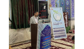 سخنرانی سرپرست شبکه بهداشت ودرمان شهرستان فراهان به مناسبت فرارسیدن هفته ی ملی سلامت  در نماز جمعه