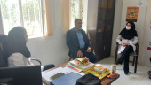 بازدید از مرکز جامع سلامت روستایی امیر آباد و خانه بهداشت امیرآباد