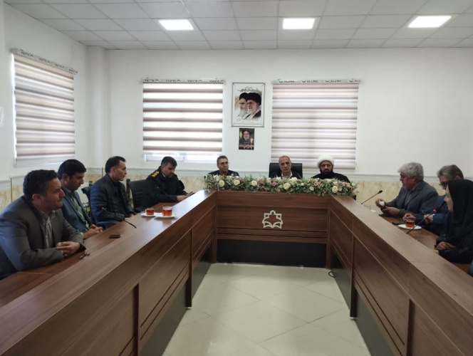 برگزاری جلسه بررسی مسائل و مشکلات شبکه بهداشت و درمان فراهان