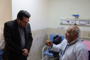 بازدید رییس دانشگاه علوم پزشکی اراک از بیمارستان فرهنگ‌ خسروانی فراها