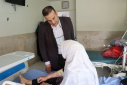 بازدید رئیس دانشگاه علوم پزشکی اراک از بیمارستان فرهنگ خسروانی فراهان