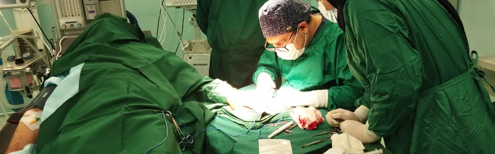 افتتاحیه اتاق عمل بیمارستان فرهنگ خسروانی فراهان