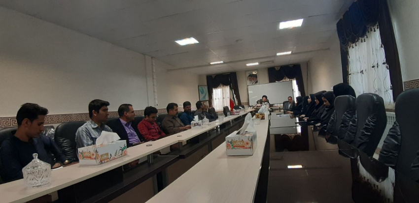 نشست عقیدتی کارکنان بیمارستان و شبکه بهداشت شهرستان