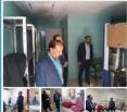 بازدید سر زده سجادی فرماندار شهرستان فراهان از بیمارستان فرهنگ خسروانی