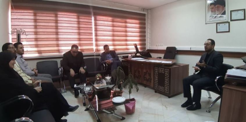 بازدید معاون محترم توسعه و مدیر منابع نیروی انسانی دانشگاه علوم پزشکی
