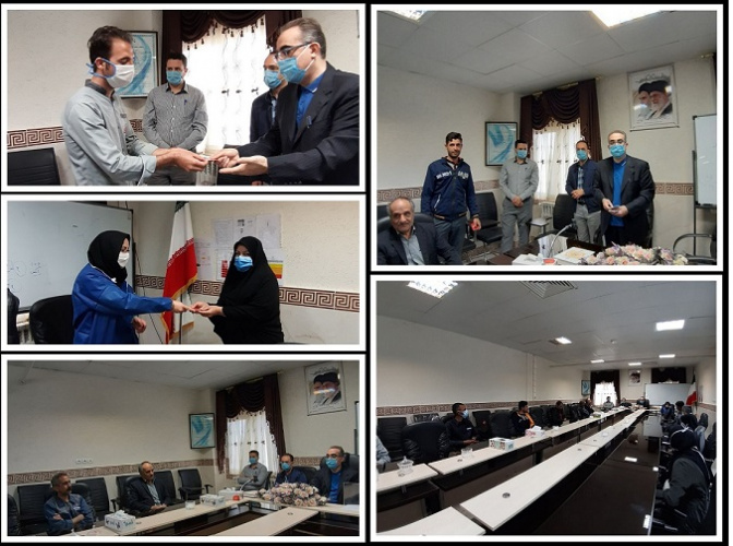 قدردانی از پرسنل خدمات