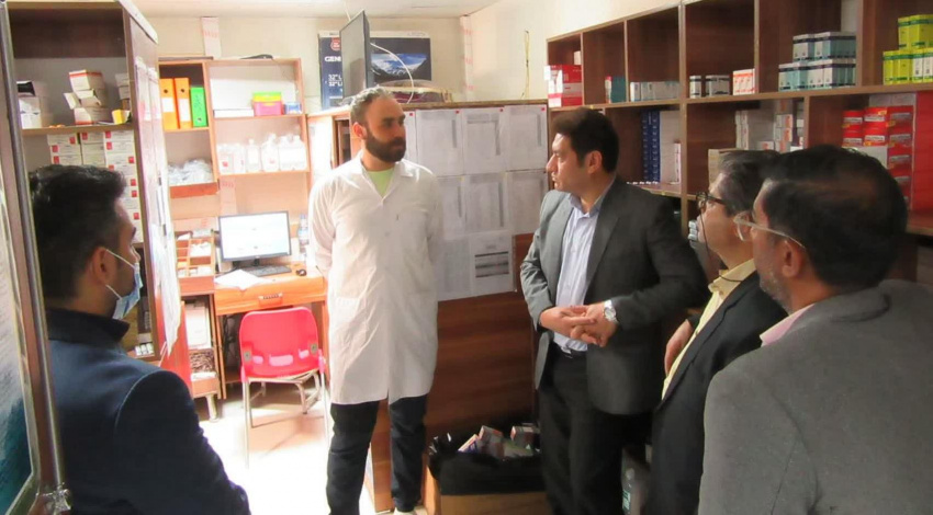 بازدید سرزده معاونت غذا ودارو دانشگاه علوم پزشکی اراک از بیمارستان فرهنگ خسروانی