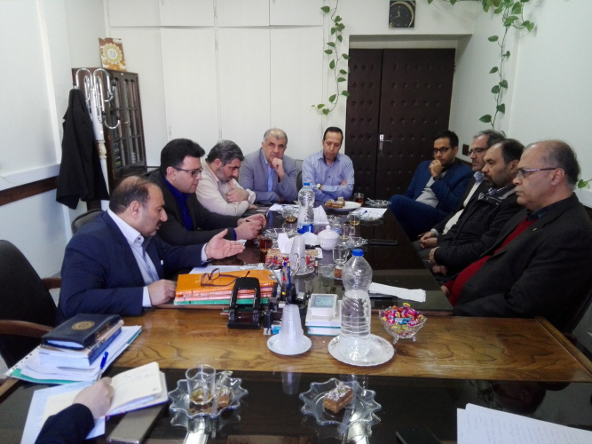 جلسه مشترک مدیران بیمارستان ها و هسته گزیش