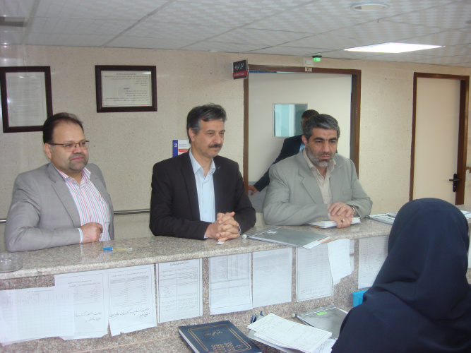 بازدید شبکه بهداشت دلیجان