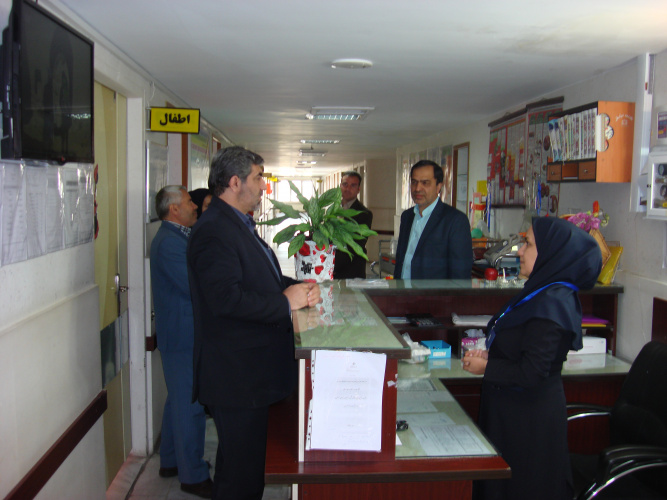 بازدید شبکه بهداشت محلات