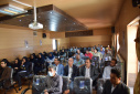 مراسم تکریم و معارفه  رییس و مدیر داخلی بیمارستان امام محلات