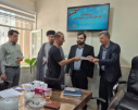مراسم تجلیل از کارکنان ایثارگر و فرزندان شهدا حوزه سلامت شهرستان محلات