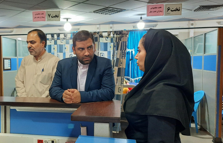 بازدید شبانه متولی سلامت محلات از مراکز خدمات رسان